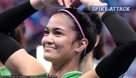 DLSU Lady Spikers fans disheartened by rumors of Fifi Sharma .